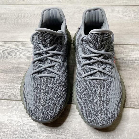 adidas Yeezy Boost 350 V2 Lace Up Sneakers Beluga 2.0 Mens 6.5 - Picture 3 of 13